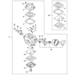 Stihl FS491 C-EM - Carburetor - Parts Diagram