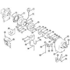 Genuine Stihl FS50 - 4118 / B - Rewind starter