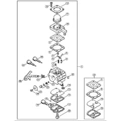 Genuine Stihl FS55 R / P - Carburetor C1Q-S290 BR