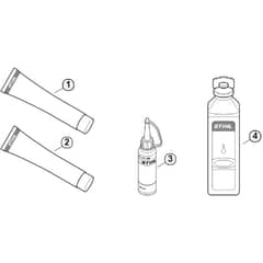 Genuine Stihl FS55 RC-E / AN - Miscellaneous lubricants and greases