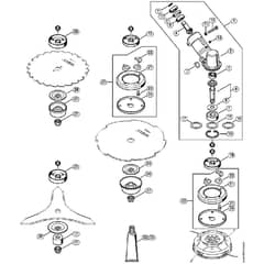 Genuine Stihl FS560 C-EM / M - Gear head