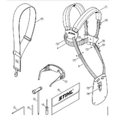 Genuine Stihl FS56 C-E / P - Tools, Extras