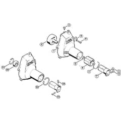 Genuine Stihl FS66 R / F - Fan housing