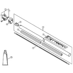 Genuine Stihl FS70 C-E / K - Drive tube assembly, Loop handle FS 70 C-E