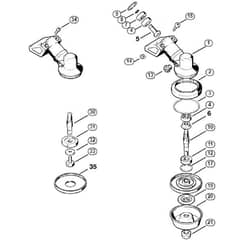 Genuine Stihl FS81 / K - Gear head FS 86