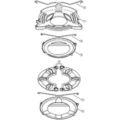 Genuine Stihl FS90 - 4180 / O - Transport guard