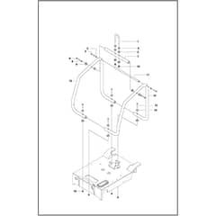 Husqvarna FS 410 D - 965150116 - Engine Cage