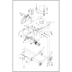 Husqvarna FS 410 D - 965150116 - Frame