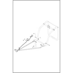 Husqvarna FS 410 D - 965150116 - Pointer Attachment - Single Pointer