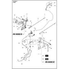 Husqvarna FS 5000 D - 967207340 - Cowl