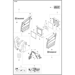 Husqvarna FS 5000 D - 967207340 - Cover