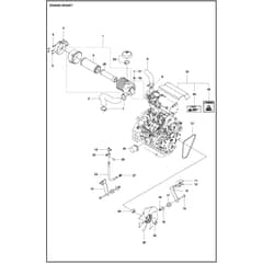 Husqvarna FS 5000 D - 967207340 - Engine