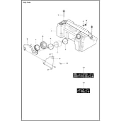 Husqvarna FS 5000 D - 967207340 - Fuel Tank