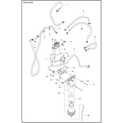 Husqvarna FS 5000 D - 967207340 - Fuel System
