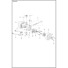 Husqvarna FS 5000 D - 967207340 - Rear Axle