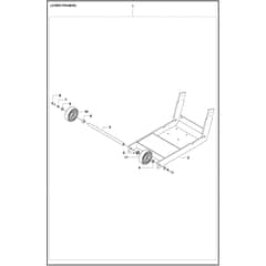 Husqvarna FS 524 - 967046102 - Lower Framing