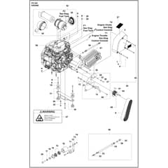 Husqvarna FS 524 - 967046102 - Engine