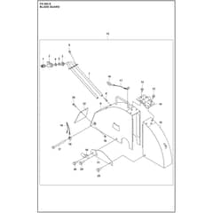 Husqvarna FS 600 E - 970492902 - Blade Guard