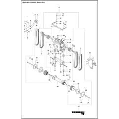 Husqvarna FS 7000 D - 967944703 - Gear Box 3-Speed 01