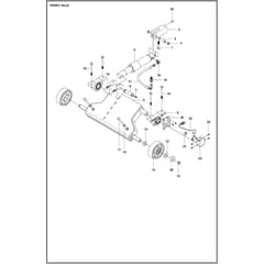 Husqvarna FS 7000 D - 967944703 - Front Axle