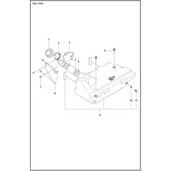Husqvarna FS 7000 D Tier 4 - 967207953 - Fuel Tank