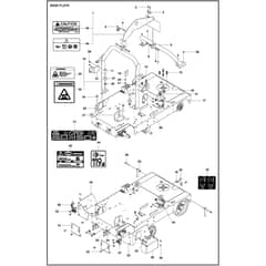 Husqvarna FS 7000 D Tier 4 - 967207953 - Base Plate