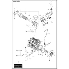 Husqvarna FS 7000 D Tier 4 - 967207953 - Engine