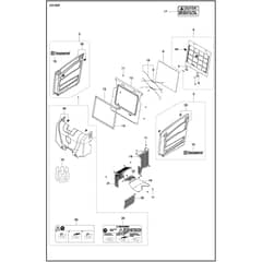 Husqvarna FS 7000 D Tier 4 - 967207953 - Cover