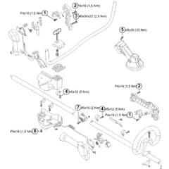 Genuine Stihl FSA130 R / K - Tightening torques