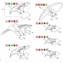 Stihl FSA400.0 - Deflector - Parts Diagram