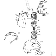 Genuine Stihl FSE31 / C - Electric Motor, Cutting Head