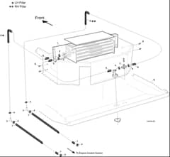 Hayter Full Air Con Kit For - 978V - Heater Components