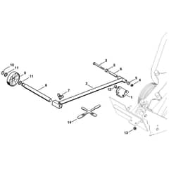Stihl FW20 - Guide Wheel Kit - Parts Diagram