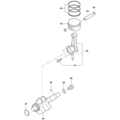 Makita G1100 - Generator - Power Tool 02 Diagram
