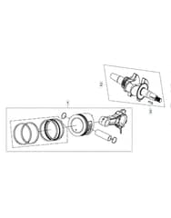 Husqvarna G1300P - 2018-8 - Crankshaft