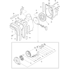 Makita G1700I - Generator - Power Tool 05 Diagram