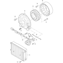Makita G1700I - Generator - Power Tool 08 Diagram