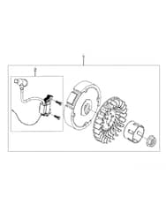 Husqvarna G2500P - 2018-8 - Flywheel