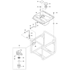 Makita G4300IS - Generator - Power Tool 14 Diagram
