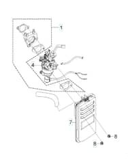Husqvarna G5500P - 2018-8 - Inlet Manifold