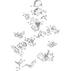 G 440 - 2004 - 283521000/HAN - Castel Garden Brushcutter Engine Diagram