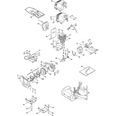 G 444 - 2004 - 284422000/0F4 - Castel Garden Brushcutter Engine Diagram