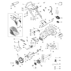 G 48 TBXE ALLROAD PLUS 4 EURO 5 - Oleo-Mac Rotary Mower Complete illustrated parts list Diagram