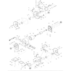 Makita GB602 - Bench Grinder 150mm - Power Tool Diagram