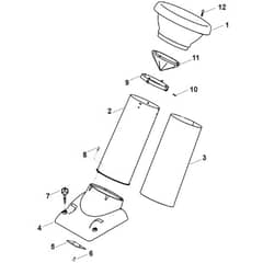 Viking GB 370.1 S - Funnel - Parts Diagram
