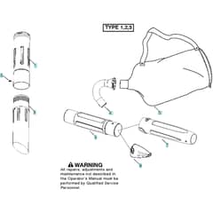 McCulloch GBV345 - 2010-05 - Tube Parts Diagram