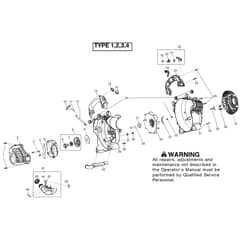 McCulloch GBV345 - 2017-04 - Housing Parts Diagram