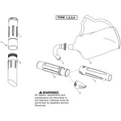 McCulloch GBV345 - 2017-04 - Tube Parts Diagram