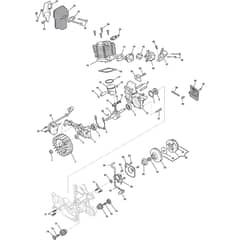 GD 38 - 2007 - 222216006/06 - Castel Garden Chainsaw Engine Diagram