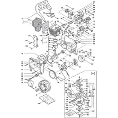 GD 45 - 2004 - 224618001/0F4 - Castel Garden Chainsaw Engine Diagram